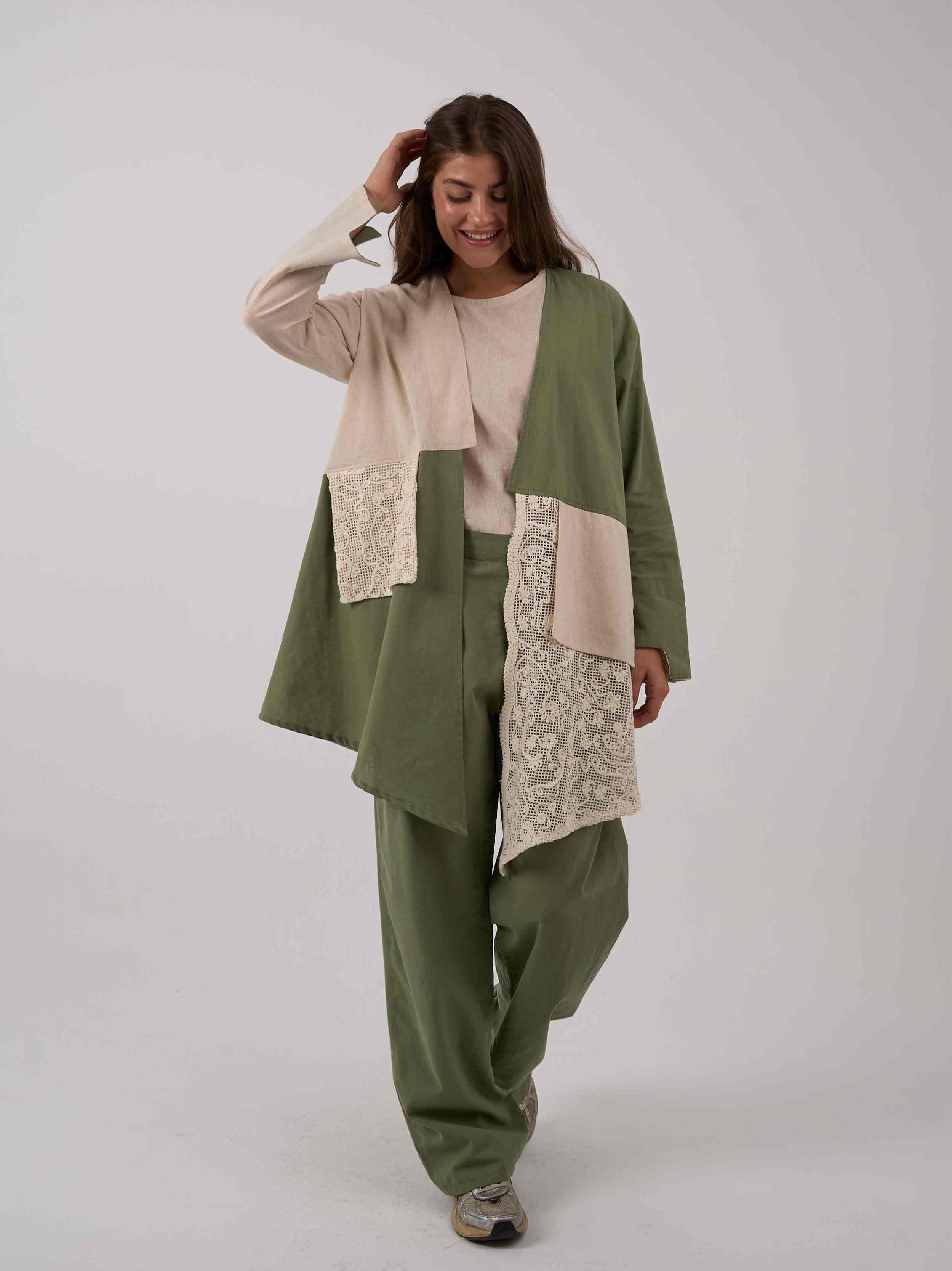 Olive/Beige