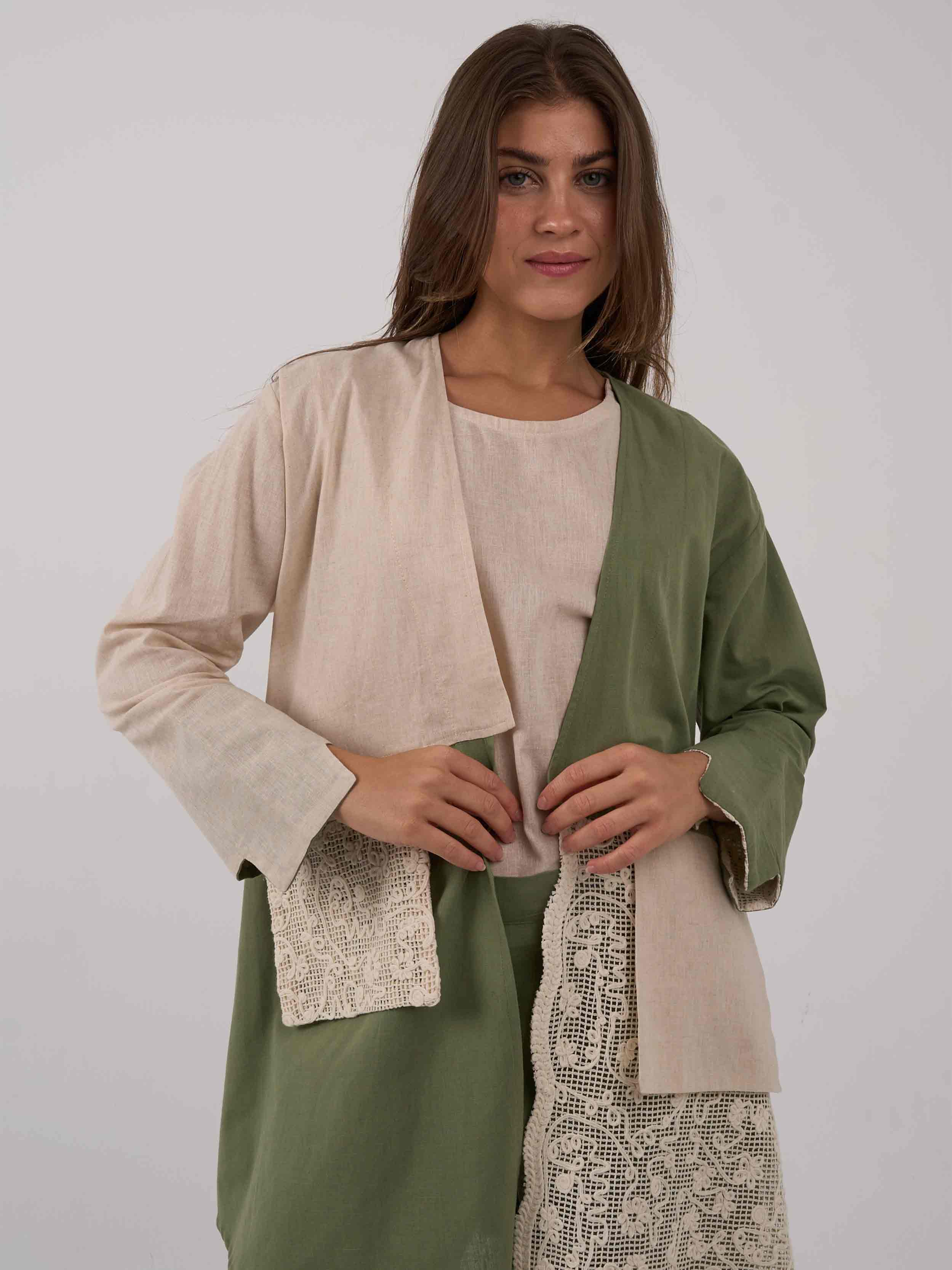 Olive/Beige