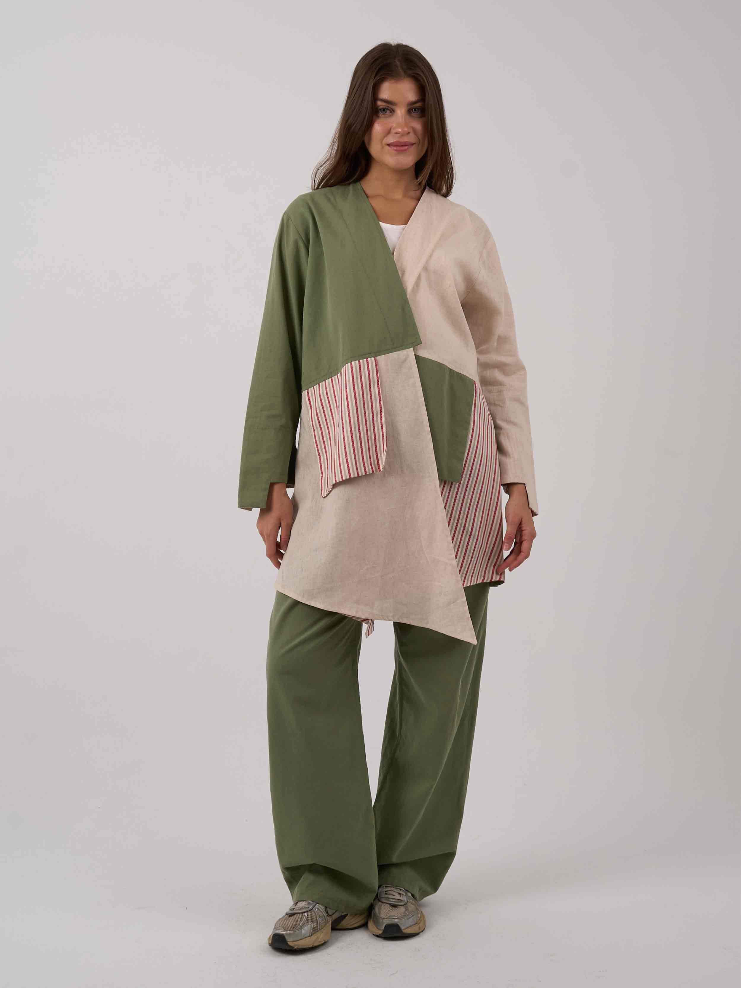 Beige/Olive