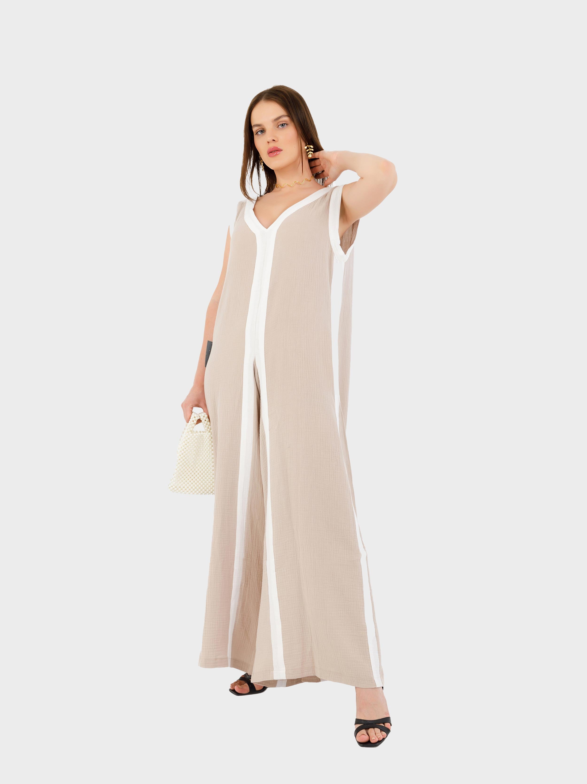 WHITE/BEIGE