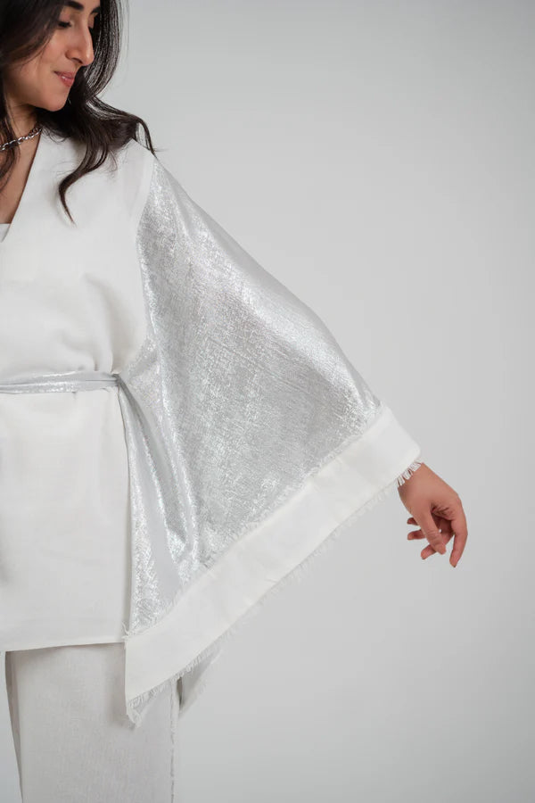 WHITE/SILVER